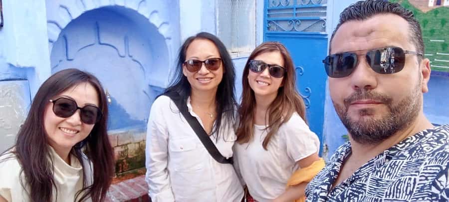 Chefchaouen & Tetouan: Day Trip from Tangier - Entering Chefchaouen’s blue medina