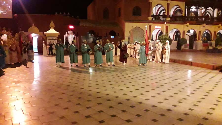 Chez Ali Dinner & Horsemen Show From Marrakech - The Fantasia finale brings charging horsemen
