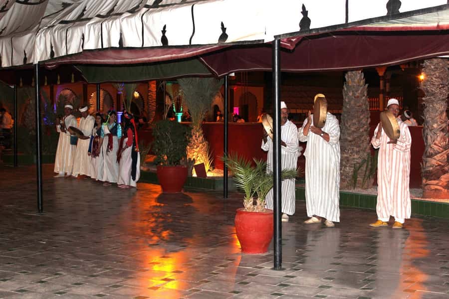 Chez Ali Dinner & Horsemen Show From Marrakech - The pickup from Marrakech can shape the evening