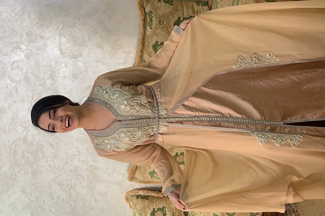 Cook Moroccan Food & Try on Traditional Clothes like a local - Trying on caftans and takchitas
