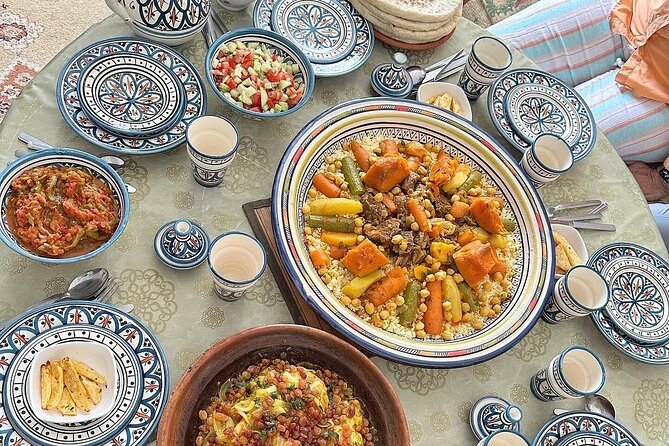 Cook Moroccan Food & Try on Traditional Clothes like a local - A private class with room for conversation
