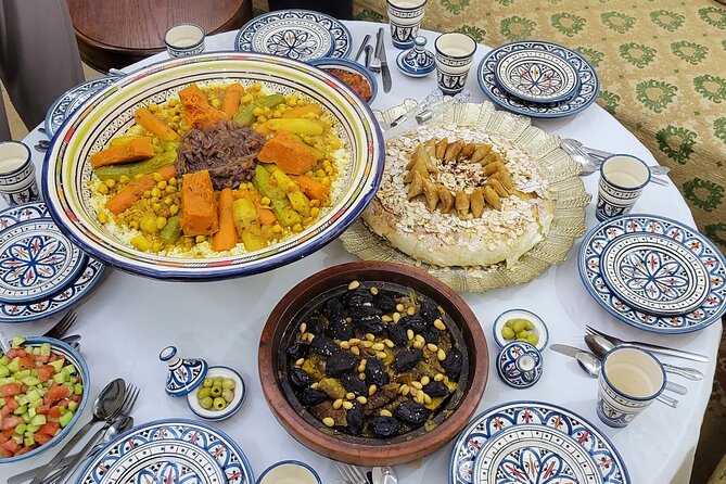 Cook Moroccan Food & Try on Traditional Clothes like a local - Choosing your Moroccan menu