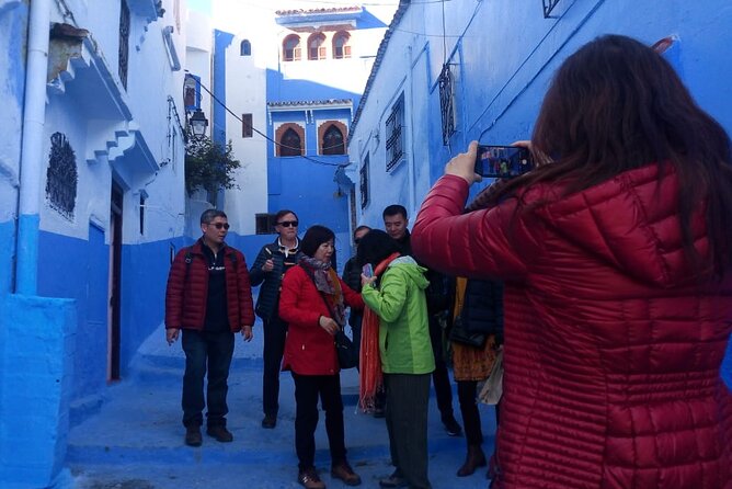 Day Trip to Chefchaouen from Fes Private /Small Group - The panoramic view before entering Chefchaouen