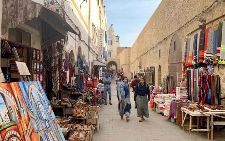 DAY TRIP TO ESSAOUIRA FROM MARRAKECH - The Skala ramparts and Atlantic views