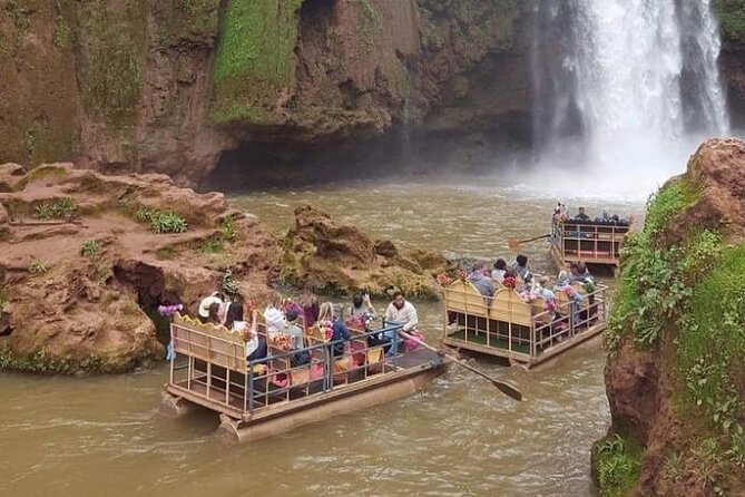 Day trip to OUZOUD waterfall with guide&boat ride from Marrakech - Key points at a glance