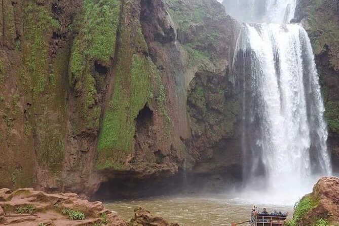 Day trip to OUZOUD waterfall with guide&boat ride from Marrakech - The road through towns and villages