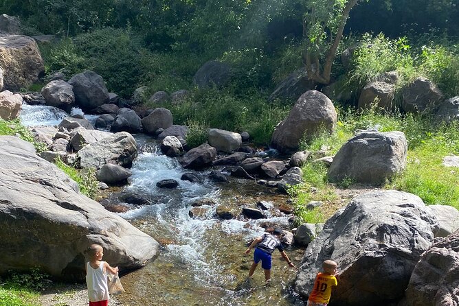 Desert Agafay and Atlas Mountains Day Tour & Camel ride From Marrakech - Waterfalls, views, and a mountain lunch