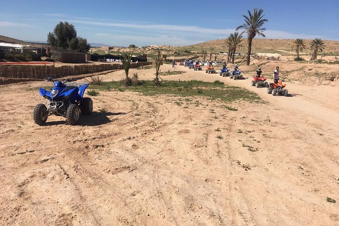 Desert D'Agafay Package - Quad, Dromedary and Dinner Show - Camel riding at sunset