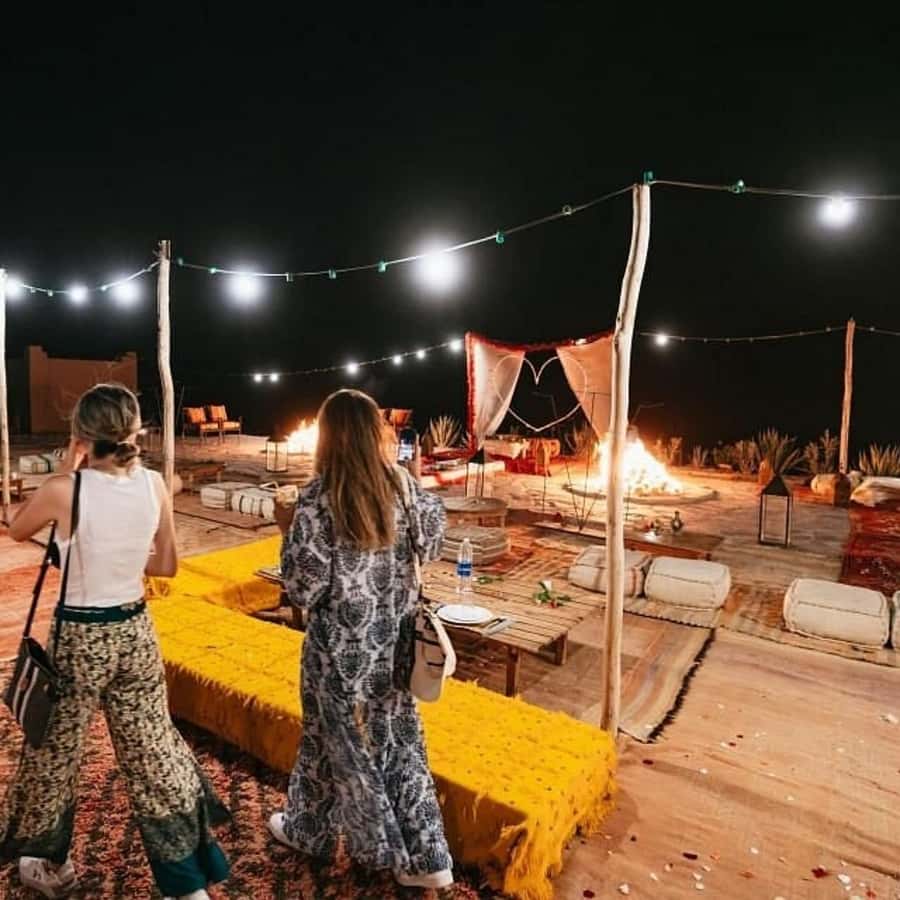 Desert night : ATV, Camel Trek sunset views & Dinner show - Sleeping in a Private Desert Tent