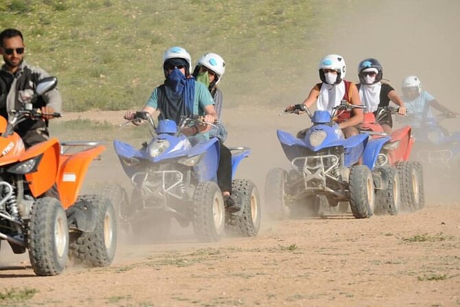 Desert quad biking and camel riding plus diner under stars - Key points at a glance