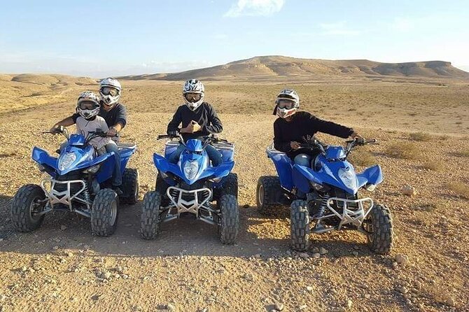 Desert quad biking and camel riding plus diner under stars - Who will enjoy this evening most