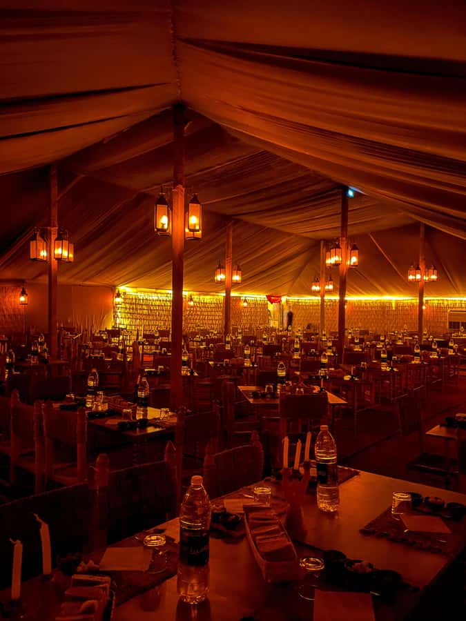 Dinner Show at Agafay desert & Traditional Outfit Photoshoot - Practical advice for a smoother night
