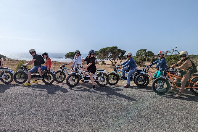 Discovery Tour around Essaouira by Electric Motorcycle - Norfolk pines and the first coastal viewpoints