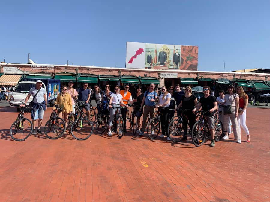 Dutch Bike Tour in Marrakech with Local Guide - Jemaa el Fnaa without rushing past