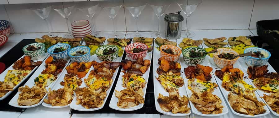 Edgy 8 Dish Private, Fusion Cooking Class, Menu Plan, Market - Booking, timing, and cancellation details