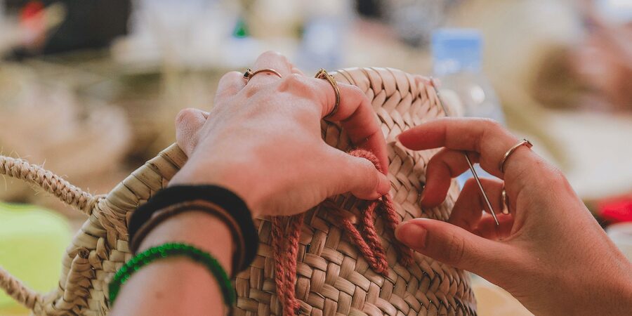Embroider Your Name in Arabic Calligraphy – Marrakech Medina - Tea, pastry, and a slower Medina rhythm