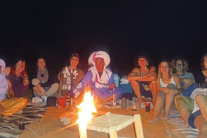 Enjoy camp 1 night .Camel.sunset sunrise drums Quad Sunboard - Leaving Hassilabied at 4 pm