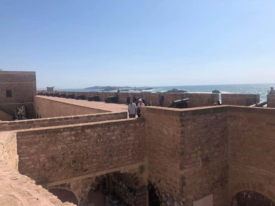 Essaouira Day Trip from Marrakech _ medina, old port - The port, Skala La Sqala, and the blue boats