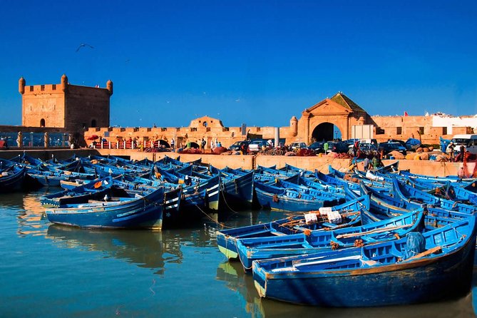 Essaouira-Full-Day-Trip-From-Marrakech - Arriving at the Marin Gate and old harbor