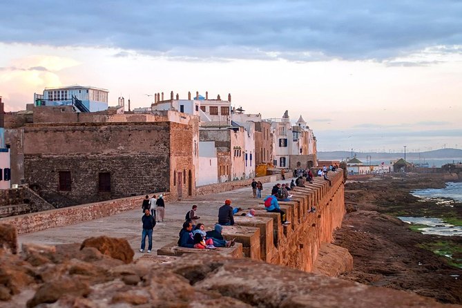Essaouira Guided Tour: 3 on 1 - Nightlife tour, Live like a local & Street food - Entering the medina through Bab Sbaa