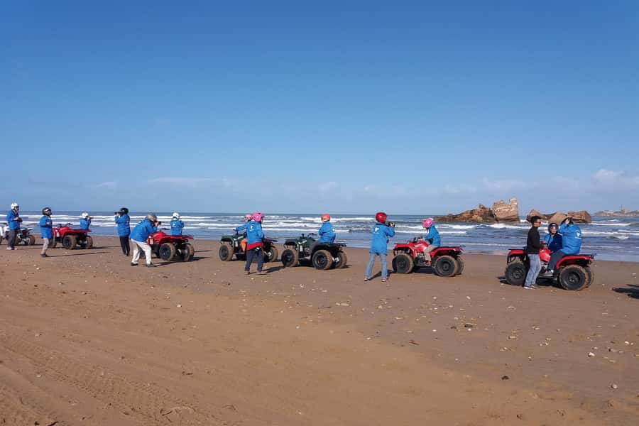 Essaouira P3: Quad tour forest beach dunes (free transfer) - Riding from Essaouira’s south side