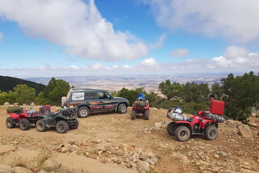 Essaouira P3: Quad tour forest beach dunes (free transfer) - Photos, freedom, and guide support