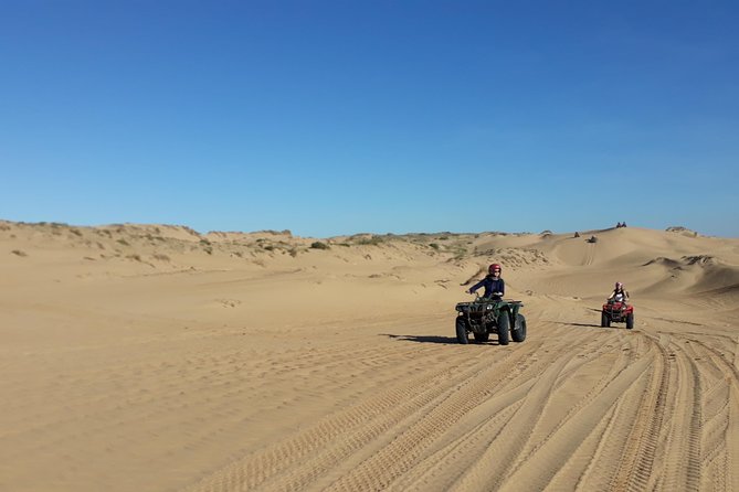 Essaouira: Pleasant Quad tour (free transfer) - Meeting fishermen near the coast