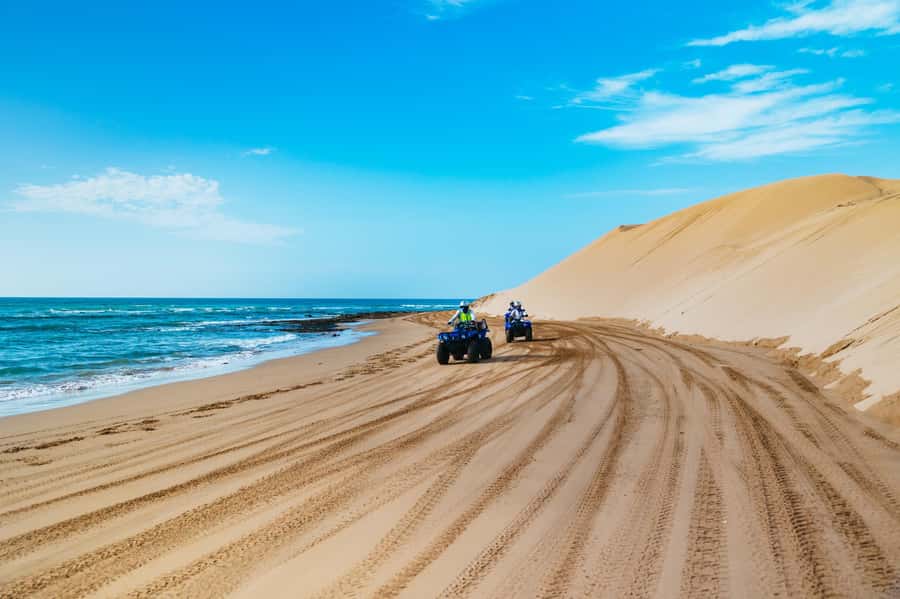 Essaouira Sand Dunes: Half Day Quad Bike Tour - The 20-minute briefing and practice ride
