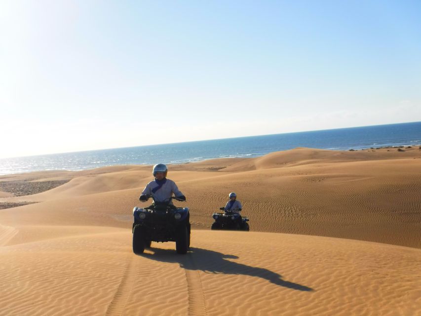 Essaouira Sand Dunes: Half Day Quad Bike Tour - Breaks, snacks, and the human side of the tour