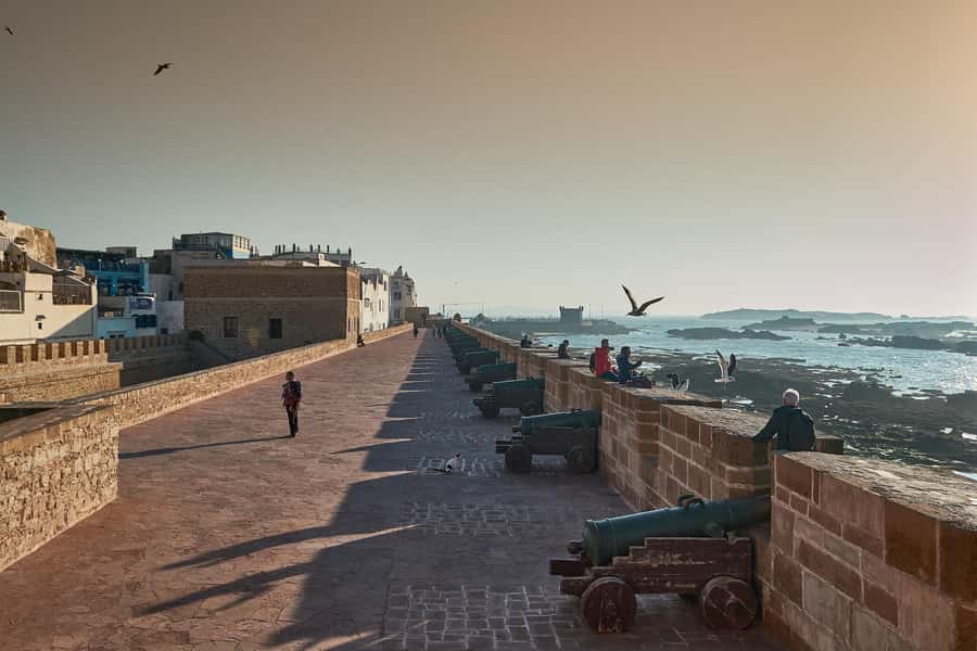 Essaouira: Sqala du Port, Medina Ramparts & Fish Market Tour - Sqala du Port and the Atlantic view