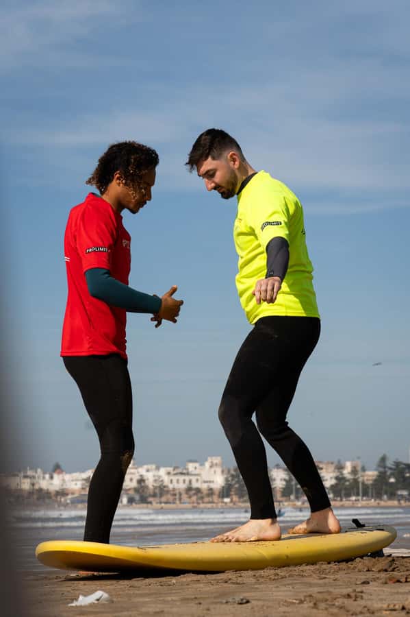 Essaouira: Surf Lesson with changing rooms & Hot showers - Getting ready at Flyin’ Surf