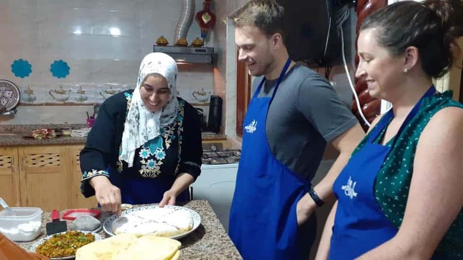 Essaouira: Traditional Family Style Moroccan Cooking Class - From Pharmacie Bouhaira to the local market