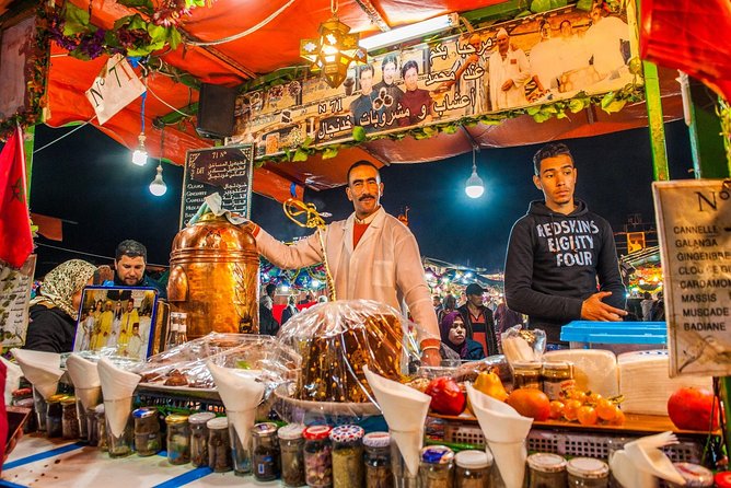 Evening Marrakech: Gastronomic and Market Tour Inside the Medina - Mellah and its markets: food shopping in real time