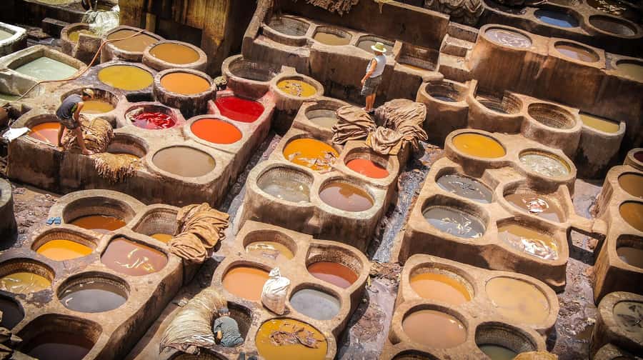 Fes: Attarine Madrasa, Museum, Tannery, Souk and Medina Tour - Bab Boujloud and the first steps into the medina