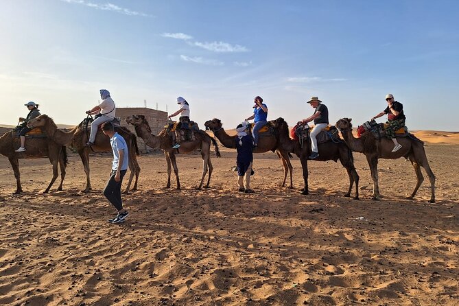 Fes desert tours 2 days - Sunrise across the Erg Chebbi dunes