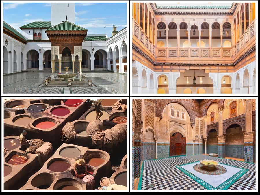 Fes: Royal Palace, Madrasa, Tannery & Souks and Medina Tour - The Royal Palace gates and the short transfer