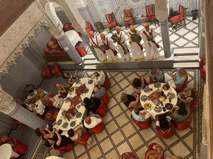 Fes : Unforgettable Dinner Show Experience with hotel pickup - Service can make the evening personal