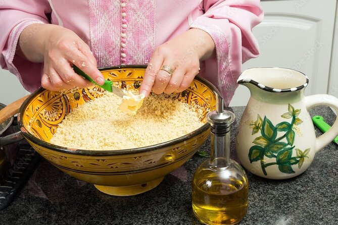 Fez Cooking Class at Palais bab sahra - Learning tagine, couscous, salad, and mint tea