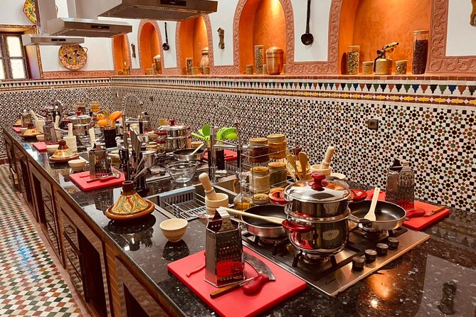 Fez Cooking Class at Palais bab sahra - Shopping for ingredients in the medina souk