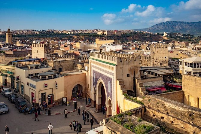 Fez Day Tour - Walking into the Medina and its working markets