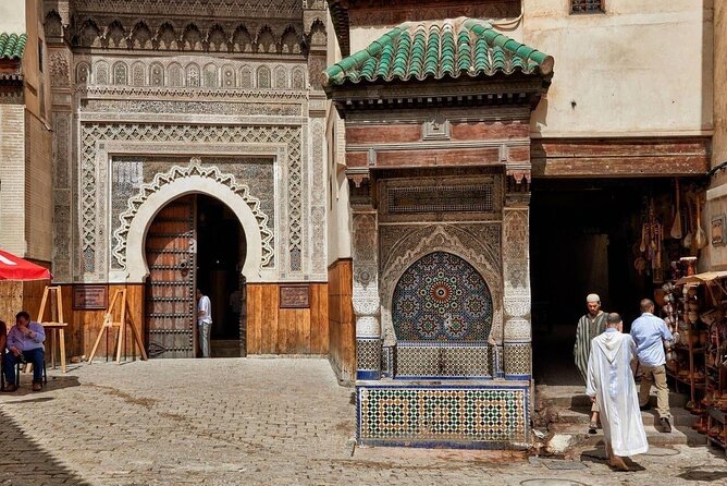 Fez Guided Tour with lunch from Casablanca - Nejjarine Museum shows the working side of Fez