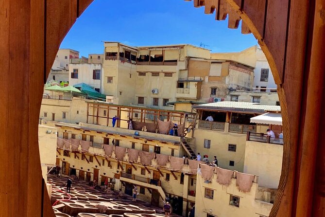 Fez medina and it's secrets : cultural tour (private) - Chouara Tannery and the work behind Moroccan leather