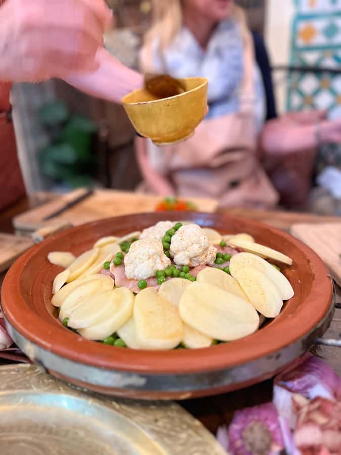 Fez: Souk Tour and Traditional Home Cooking Class - Cooking with Amal and Yassine