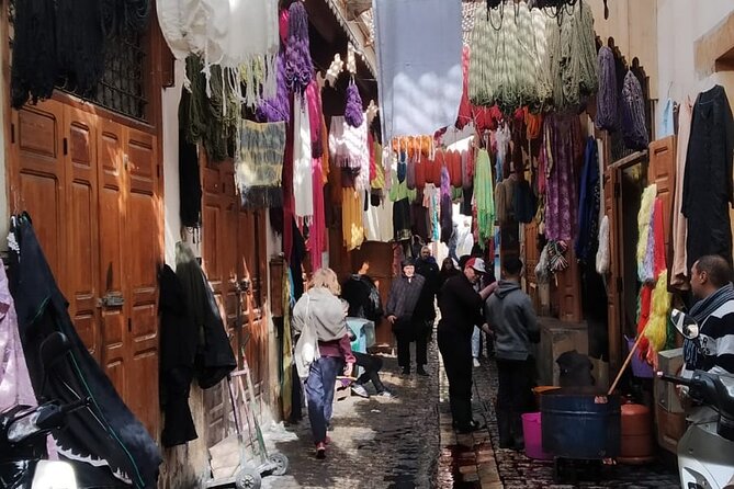 Fez Tour Medina Private Walking Tour With Local Guide - Nejjarine Fountain and the wooden arts museum