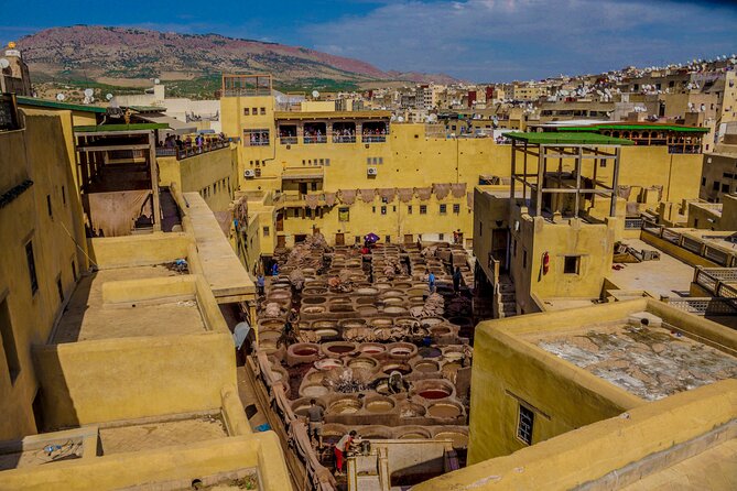 Fez Tours : Guide and Monuments tickets are included - Chouara Tannery and the work behind Fez leather