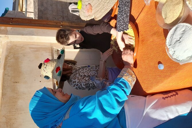 Fez view cooking with grandmother - The rooftop view is part of the meal