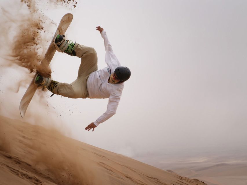 From Agadir or Taghazout: Desert Sand Boarding Tour w/ Lunch - How much time is really spent sand boarding?