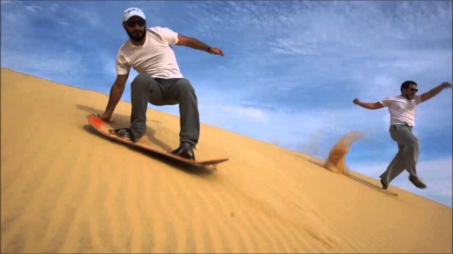 From Agadir or Taghazout: Desert Sand Boarding Tour w/ Lunch - The 2 PM departure from Agadir and nearby towns