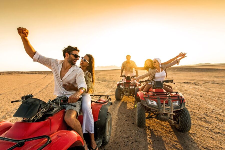 From Agadir or Taghazout: Quad Biking Safari Desert Trip - Riding across sand, rough tracks, and rural roads