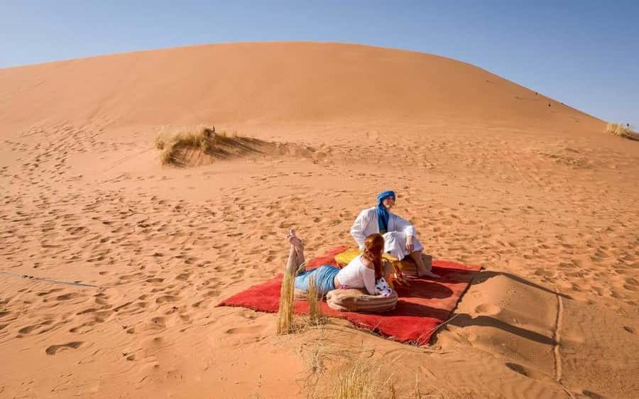 From Agadir/Taghazout: Sahara Sand Dunes with Transfer - The desert begins beside the Atlantic